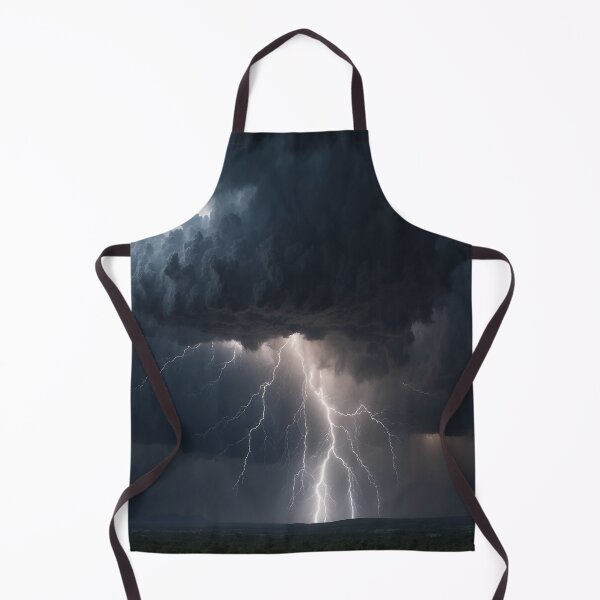 Item preview, A stormy cloudy night sky with a thunder designed and sold by Evolvity.
