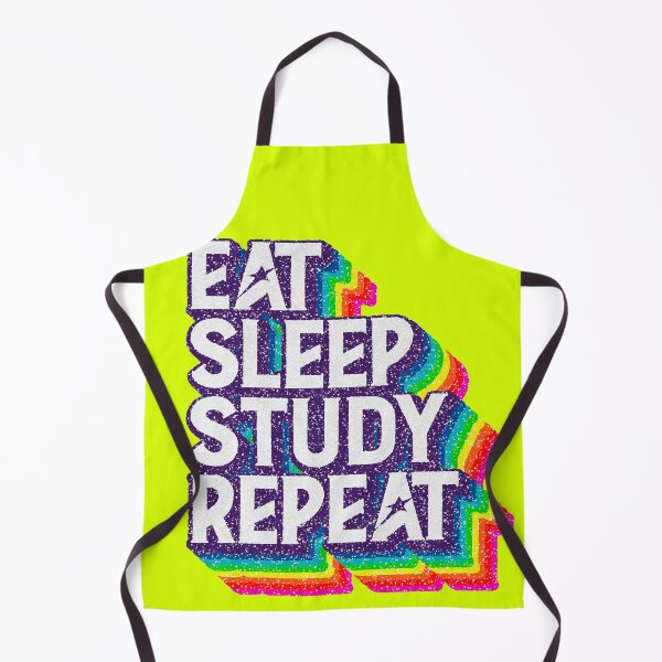 Item preview, Eat Sleep "STUDY" Repeat designed and sold by savasanaqueen.