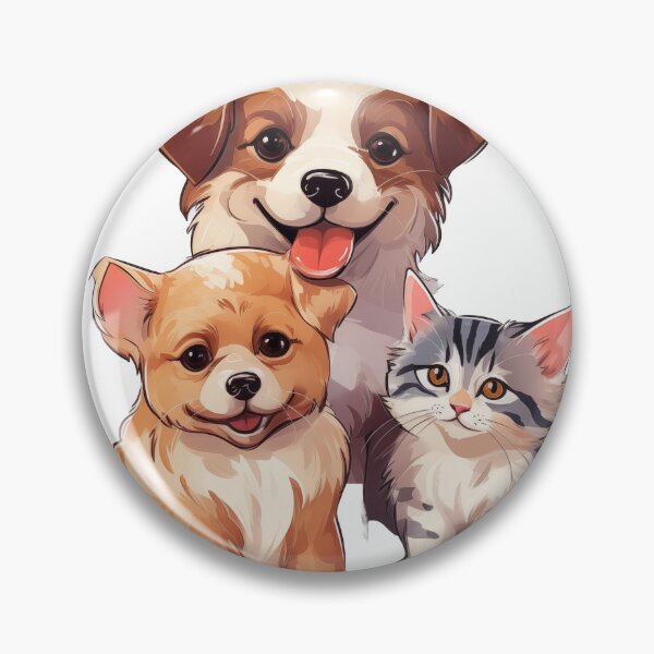 Item preview, Happy Play With Us Dog and Cat designed and sold by C-Plus-Home.