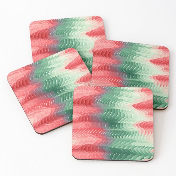 Item preview, Coral Whispers and Emerald Echoes designed and sold by VectorPlace.