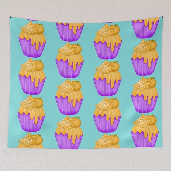 Item preview, Cute orange cupcake.  designed and sold by Onanong2531.