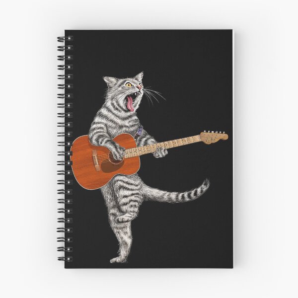 Artikelvorschau, Buskers, die Akustikgitarren-Katze entworfen und verkauft von oz10.