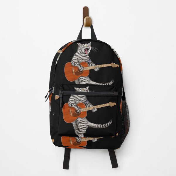 Item preview, Buskers the Acoustic Guitar Cat designed and sold by oz10.