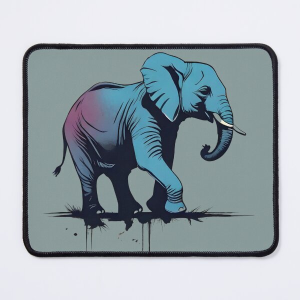 Item preview, "Majestic Elephant: Graceful Illustration" designed and sold by ArtistKunal123.