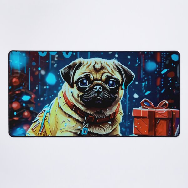 Item preview, Pug HAPPY HOLIDAYS 62 CYBER MONDAY  designed and sold by RedBluffTraders.