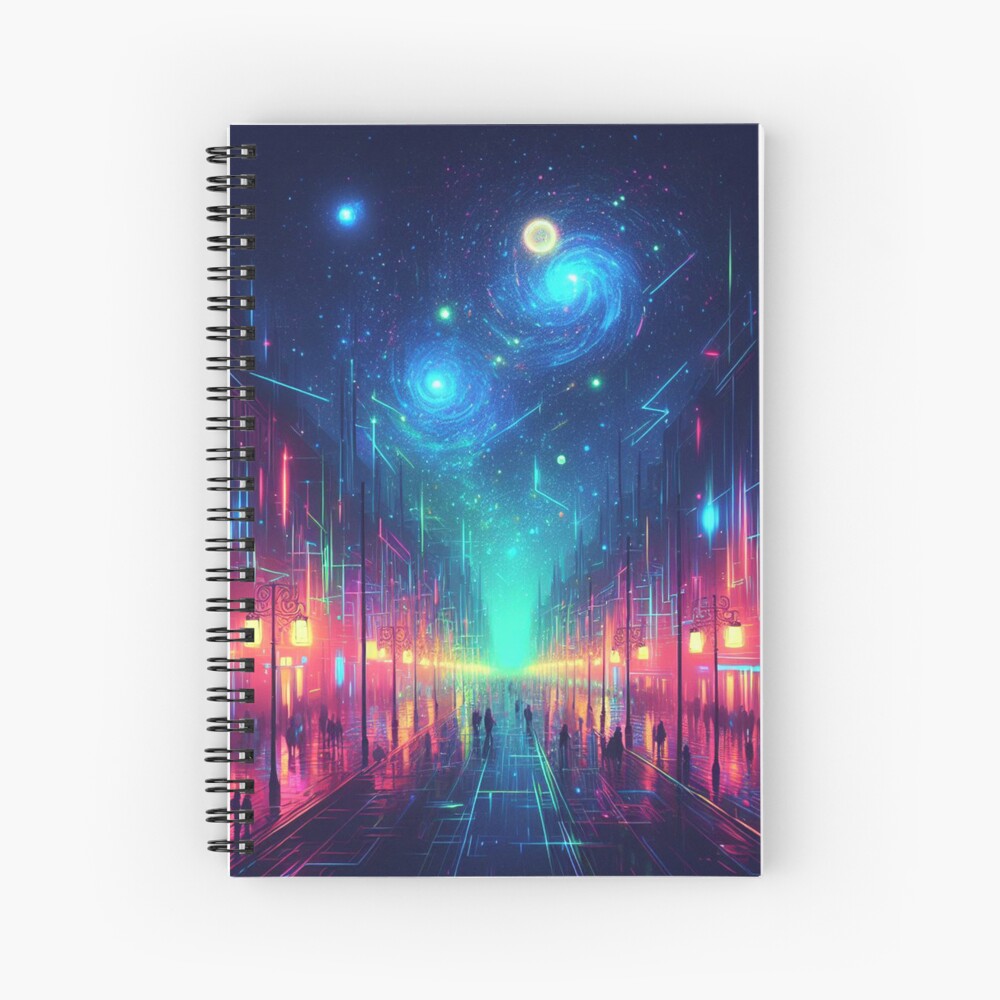 Item preview, Spiral Notebook designed and sold by cokemann.