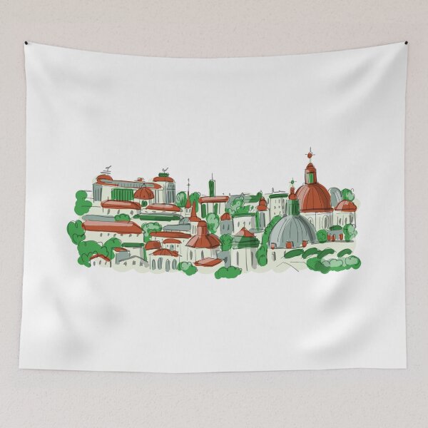Item preview, Italy cityscape designed and sold by Kudryashka.