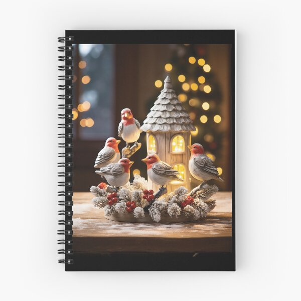 Item preview, Birds On Snowy Tree Branches designed and sold by TorpStore.