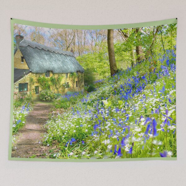 Item preview, Cottage in the Bluebell Wood designed and sold by Alisonchambers2.