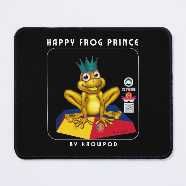 Item preview, Happy Frog Prince NFTs, on The Rock Collections #7892, Romania designed and sold by TPOP-SOFTPOWER.