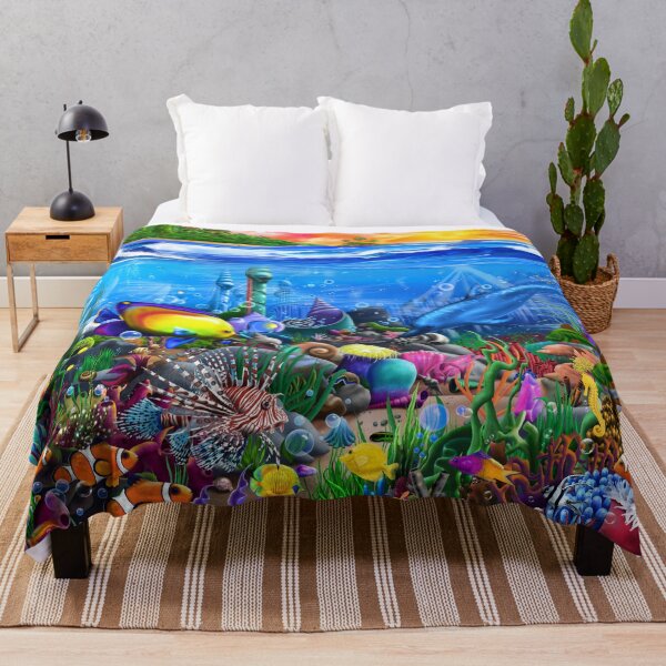 Item preview, Mysterious Ocean Version 3 designed and sold by GeraldNewtonArt.