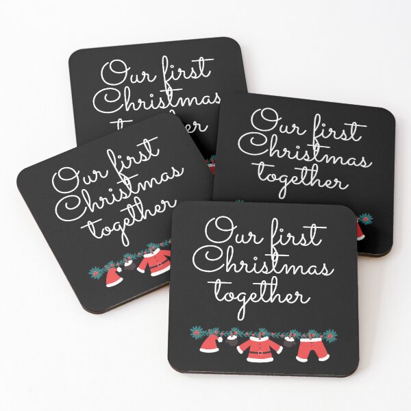 Item preview, Our first Christmas together, lovely gift for mom, dad, grandma, grandpa designed and sold by MomLifeDesign.