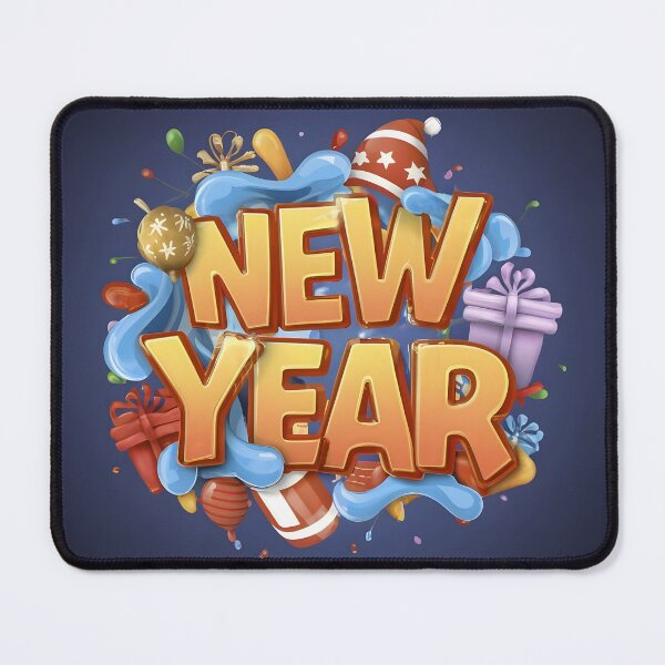 Item preview, new year gift card designed and sold by denakh.
