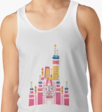 25th Birthday Magic Cake Castle Tank Top