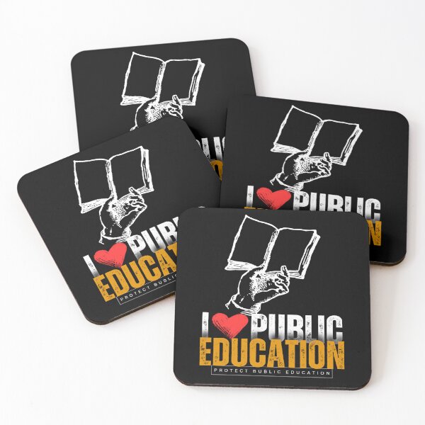 Item preview, I Love Public Education Protect public education  teacher school  great present designed and sold by MotivaChic.