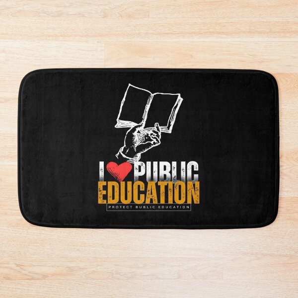 Item preview, I Love Public Education Protect public education  teacher school  great present designed and sold by MotivaChic.