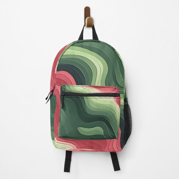 Item preview, Emerald and Coral Waves designed and sold by VectorPlace.