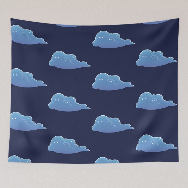 Item preview, Kawaii Blue Cloud  designed and sold by NephoShop.