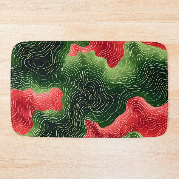 Item preview, Vivid Topographic Waves designed and sold by VectorPlace.