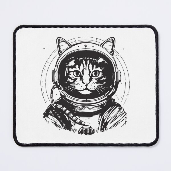 Item preview, Space Astronaut Cat designed and sold by LionessLove.