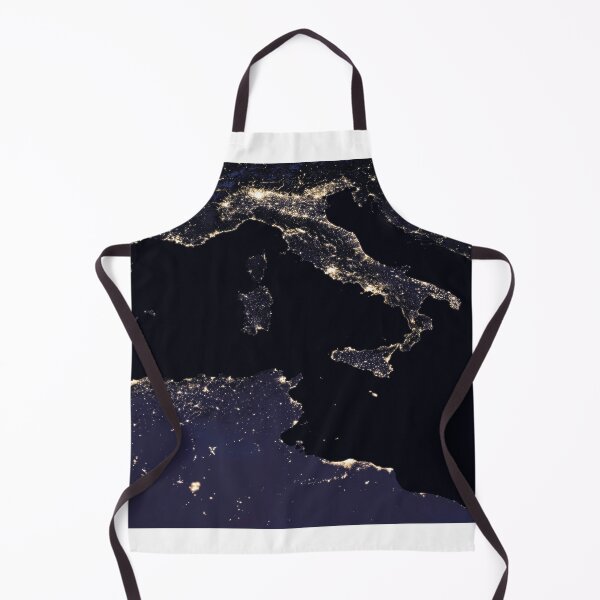 Item preview, STK204762S-City lights of Italy as seen from space. designed and sold by StocktrekImages.
