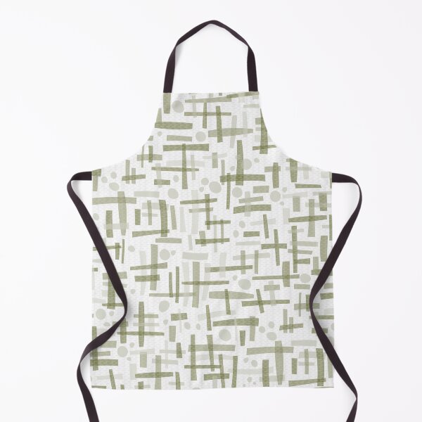 Item preview, Olive green cool neutral geometric organic shapes designed and sold by FrancesPoff.