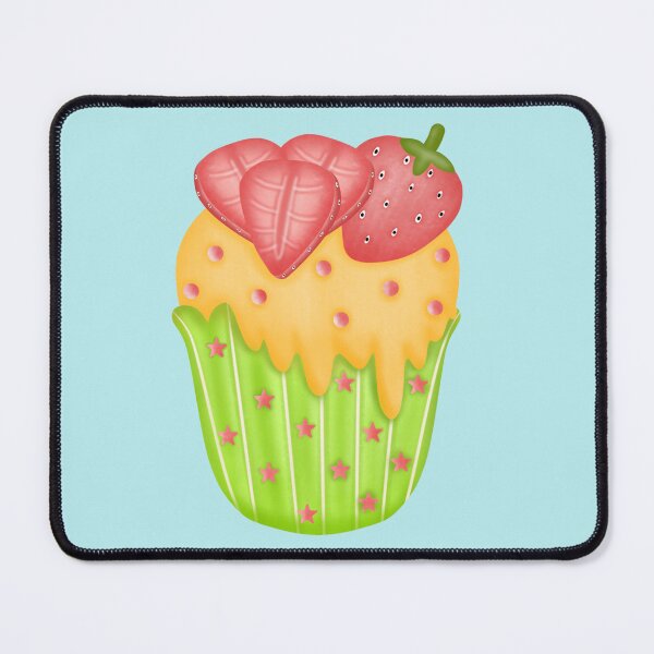 Item preview, Cute strawberry cupcake ?. designed and sold by Onanong2531.