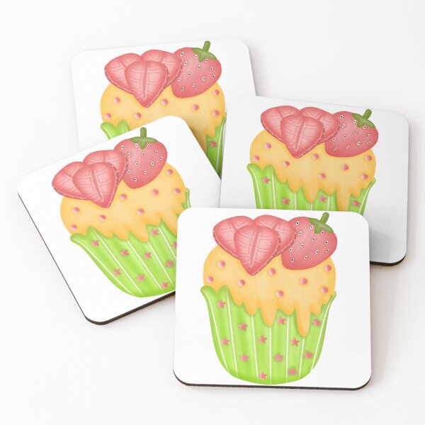 Item preview, Cute strawberry cupcake ?.  designed and sold by Onanong2531.