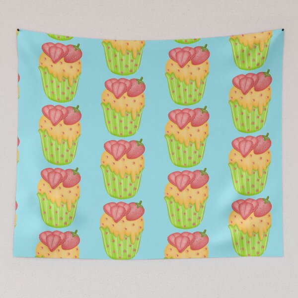 Item preview, Cute strawberry cupcake ?.  designed and sold by Onanong2531.