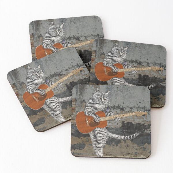 Item preview, Buskers the Acoustic Guitar Alley Cat Solo designed and sold by oz10.
