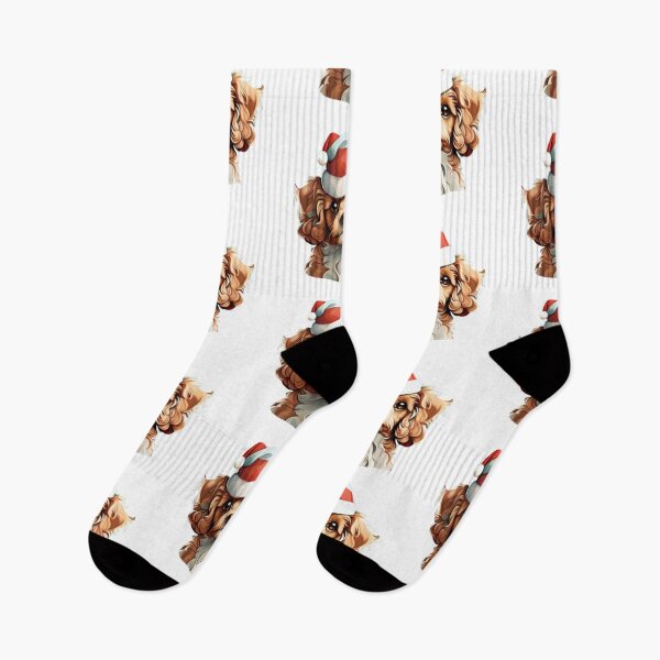 Item preview, Cavapoo and cavoodle Christmas t-shirt designed and sold by Warih.