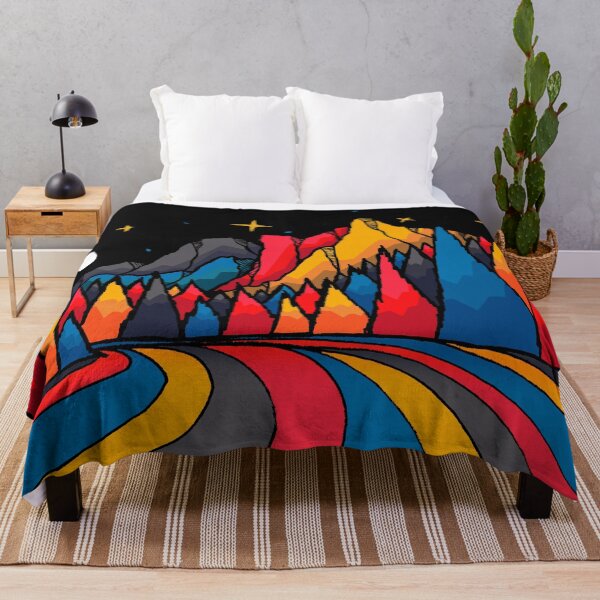 Item preview, Rainbow forest river designed and sold by Swadeillustrations.