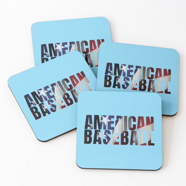 Item preview, Abstract American Baseball:Contemporary Sports Wall Art designed and sold by RvinJo8.