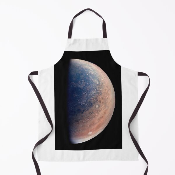 Item preview, STK204764S-Planet Jupiter's south pole showing oval storms. designed and sold by StocktrekImages.