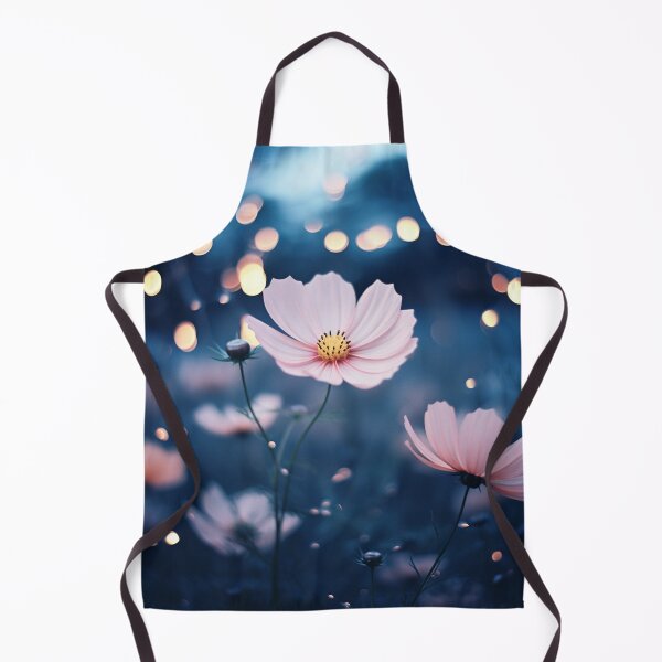 Item preview, A pretty view of pink cosmos with lights designed and sold by exitbird.