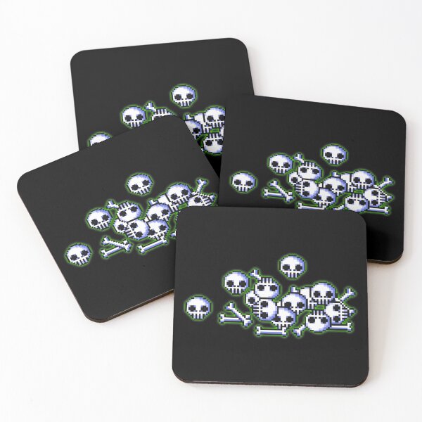 Item preview, 8 Bit Skulls Digital Art designed and sold by Gogmagosh.