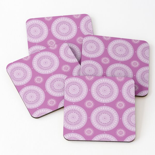 Item preview, Pink Intricate Mandalas designed and sold by ink-intricates.