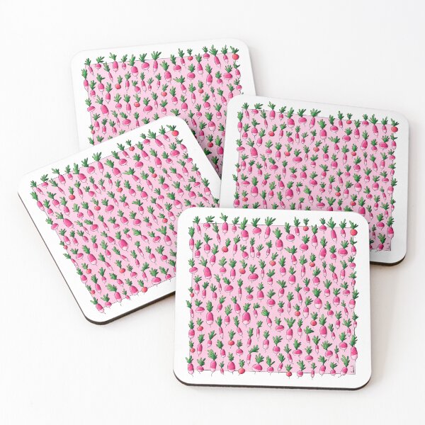 Item preview, Cute Radish - Pink Background designed and sold by laureH.