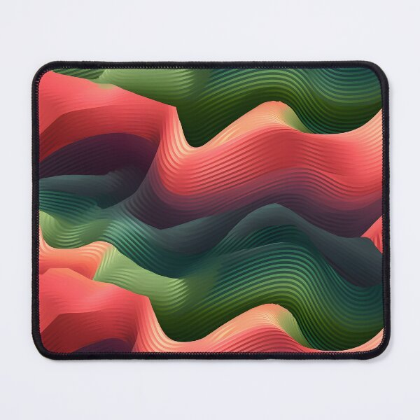Item preview, Coral Waves in Emerald Depths designed and sold by VectorPlace.