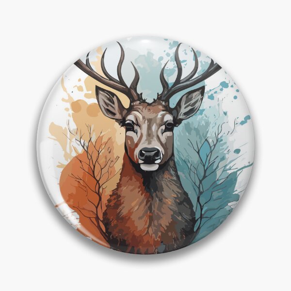 Item preview, Stunning colorfull Deer designed and sold by shirtsngoodies.