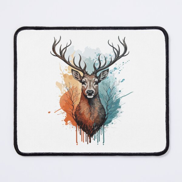 Item preview, Stunning colorfull Deer designed and sold by shirtsngoodies.