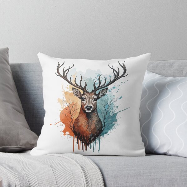 Item preview, Stunning colorfull Deer designed and sold by shirtsngoodies.