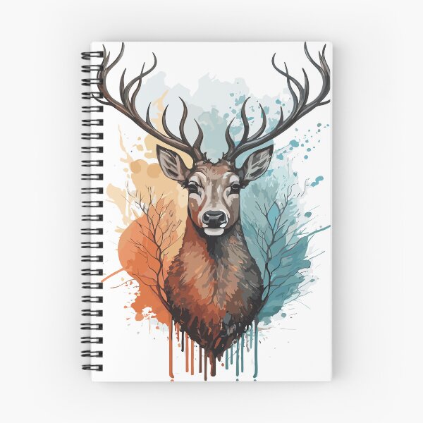 Item preview, Stunning colorfull Deer designed and sold by shirtsngoodies.