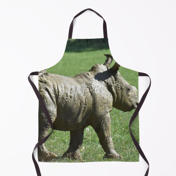Item preview, Baby Rhino After A Mud Bath designed and sold by megjayne-photos.