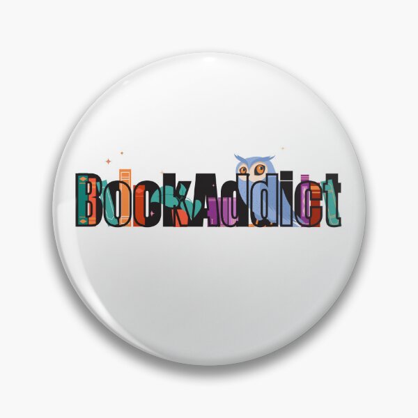 Item preview, BookAddict designed and sold by CoverToCover.