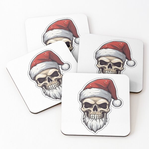 Item preview, christmas skull designed and sold by kuzzaco.