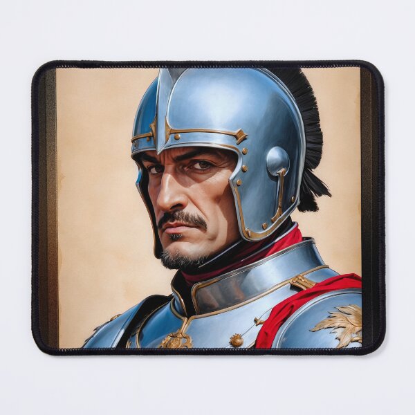 Item preview, An Italian Soldier Of The Honor Guard AI Concept Art by Xzendor7 Room Decor Art Print designed and sold by Xzendor7 Digital Art Creations.