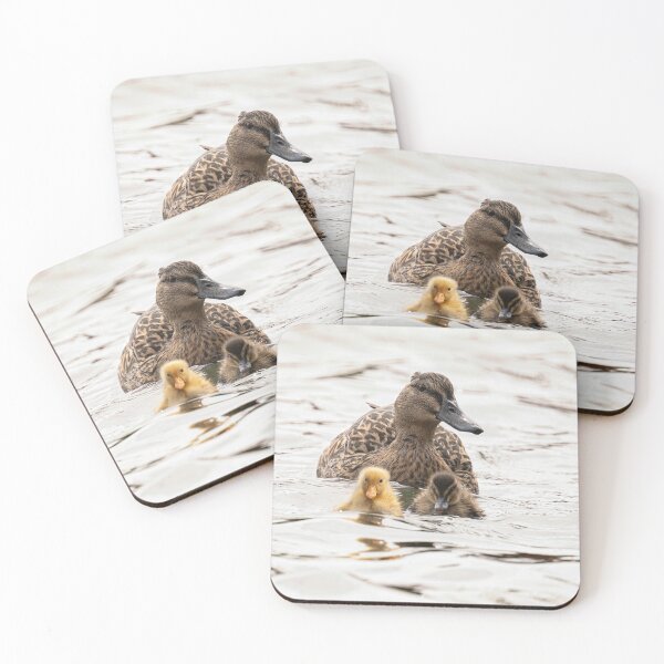 Item preview, mum and babby ducks designed and sold by kathleenjean.