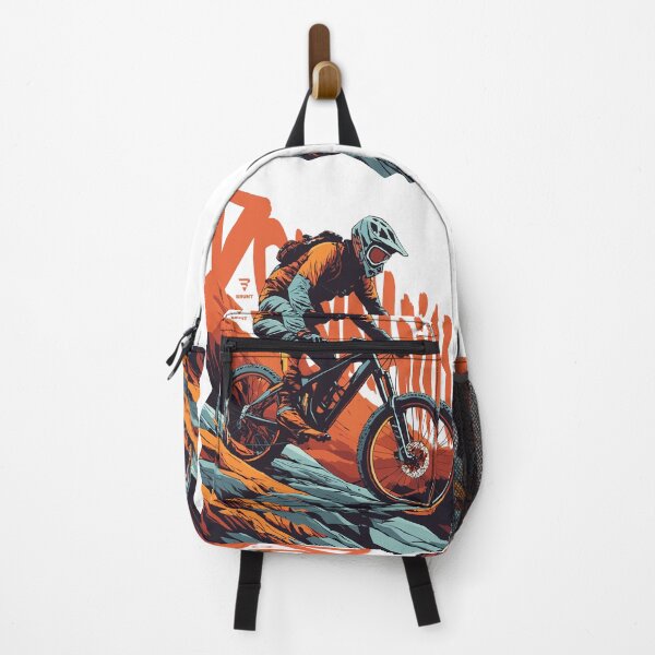 Item preview, Downhill bike, gift cycling cyclist mountain biker designed and sold by BRUNTadventures.
