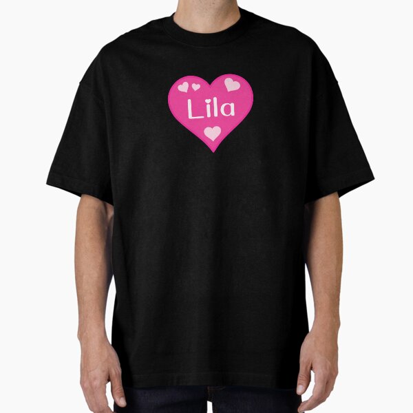 Item preview, Lila Nombre Corazón Rosa designed and sold by Jeallan Designs.